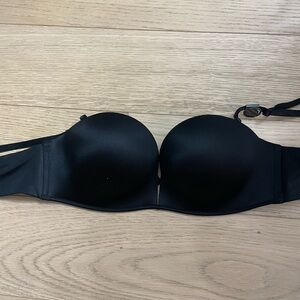NEW Victoria's Secret Elegant Black Bombshell Multi-Way Strapless Bra Never Worn